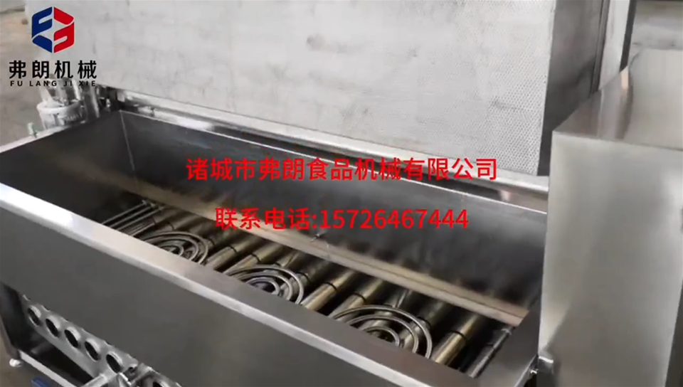 小型油炸機車間試機